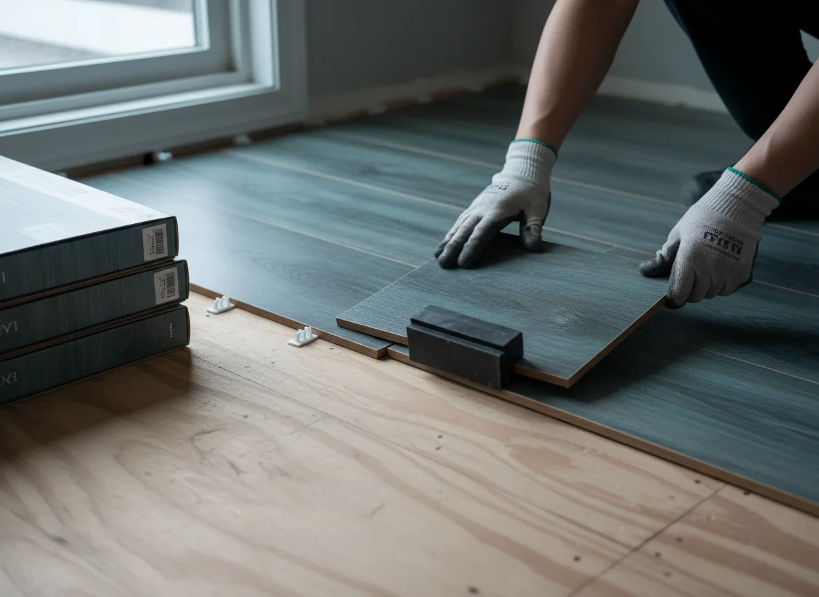 Luxury Vinyl Plank Installation company in Oketo, KS